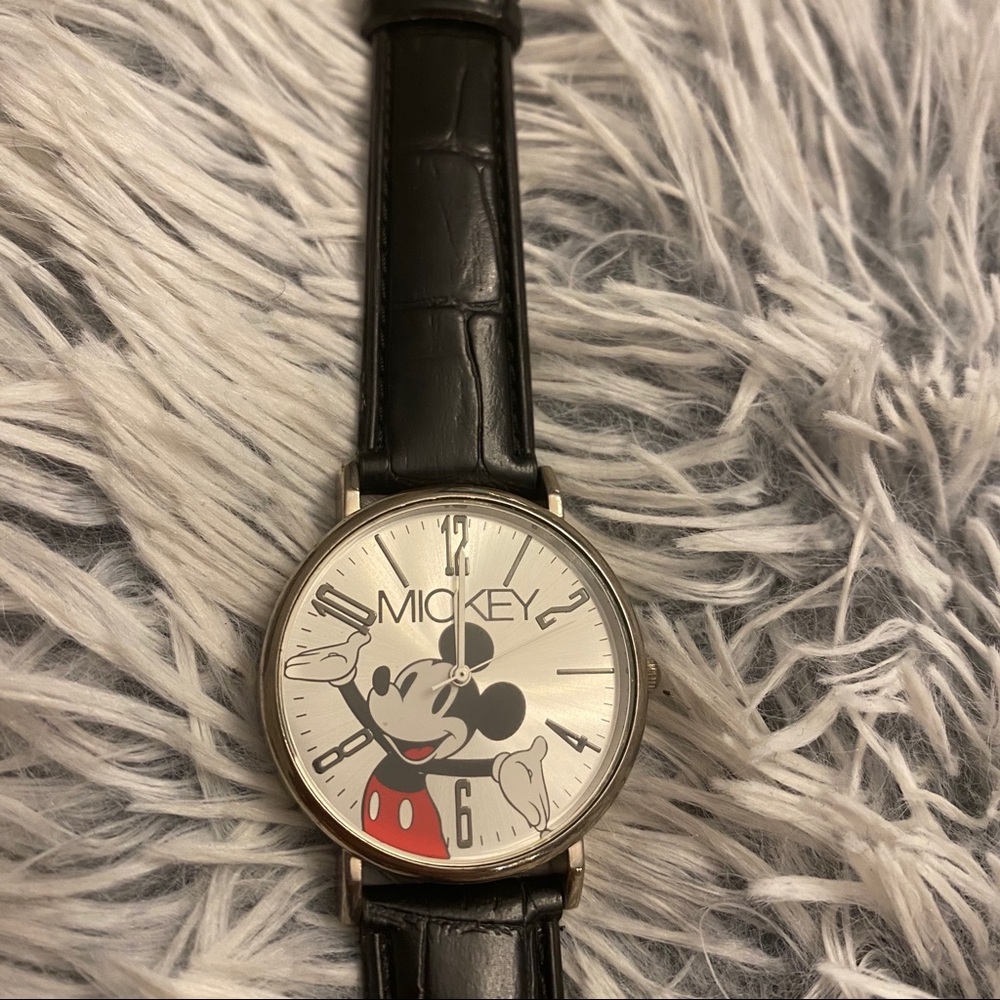 Mickey Mouse Black Watch - Picture 3 of 8